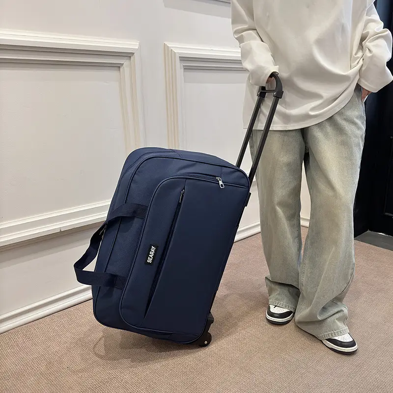 Suitcase, handheld capacious foldable travel bag for men and women — chobi 15