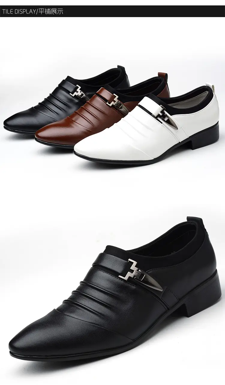 Men's casual footwear for leisure, slip-ons, classic suit jacket, warm shoes, plus size, dropshipping available — chobi 21