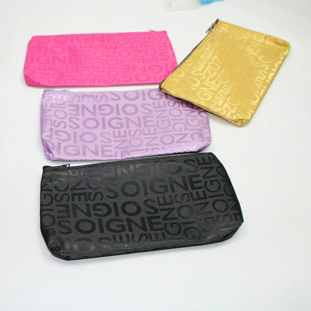 Cosmetic bag, storage system, wallet, hand loop bag, small clutch bag with zipper, cosmetic lipstick, South Korea — chobi 20