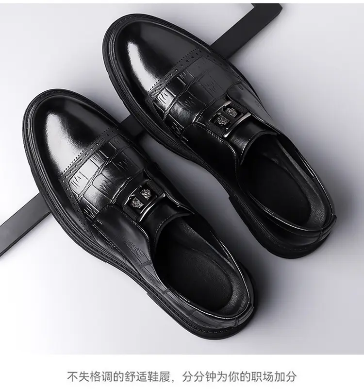 (Wholesale), men's classic suit jacket, fashionable casual footwear, comfortable shoes for work and office — chobi 22