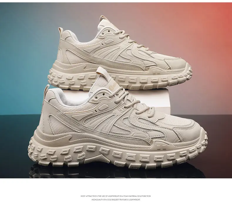 (Cross-border trading), autumn breathable wear-resistant casual footwear, tires, sports running sneakers, autumn season 2025 — chobi 14