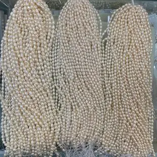 Organic accessory from pearl, accessories, necklace, 8-9mm, DIY — chobi 4
