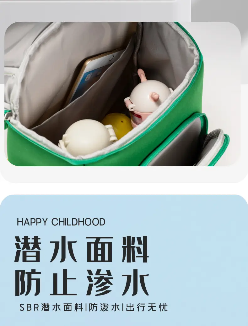 Cartoon cute school bag for early age, children's backpack — chobi 10