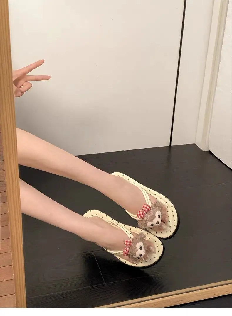 (Wholesale), flip flops to go out, non-slip high quality sandals platform, slippers, suitable for outdoor wear — chobi 6
