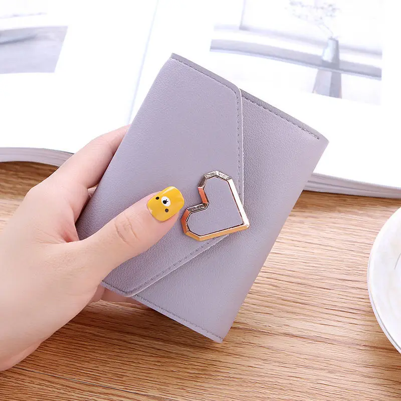 Wallet, shoulder bag, long small clutch bag, cute fresh card holder, Korean style — chobi 9