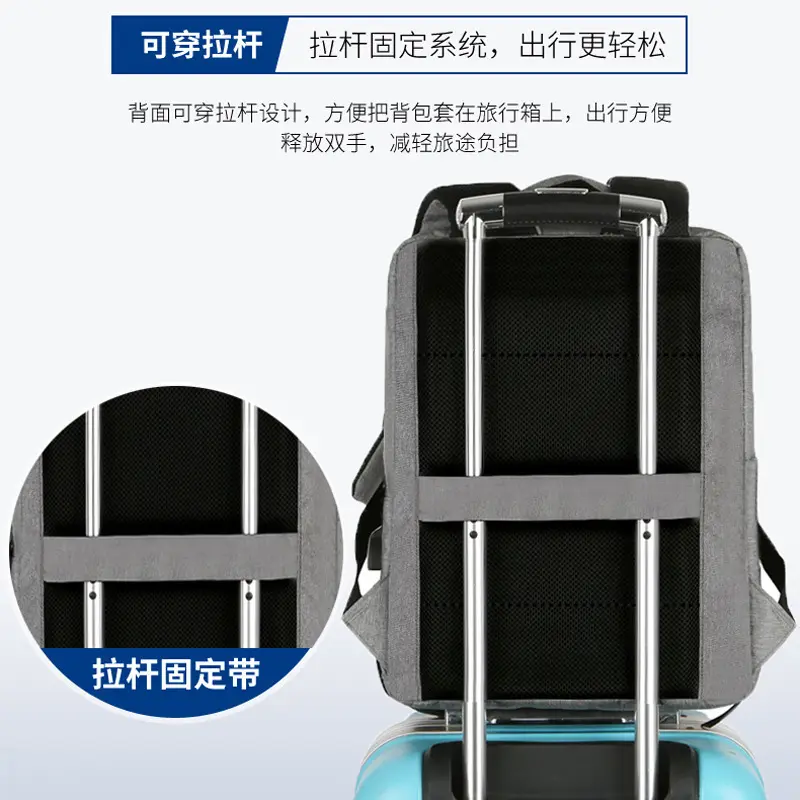 Laptop, backpack, upgraded version, with your logo imprint, Birthday gift, business version — chobi 13
