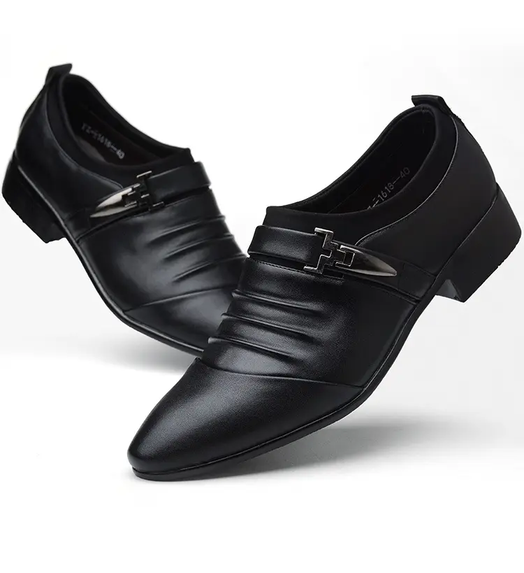 Men's casual footwear for leisure, slip-ons, classic suit jacket, warm shoes, plus size, dropshipping available — chobi 23