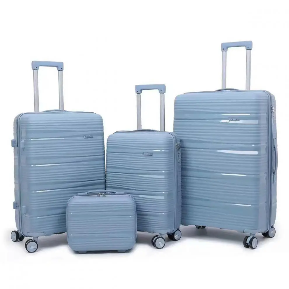 (Cross-border trading), universal ultra light capacious suitcase on wheels with zipper — chobi 6