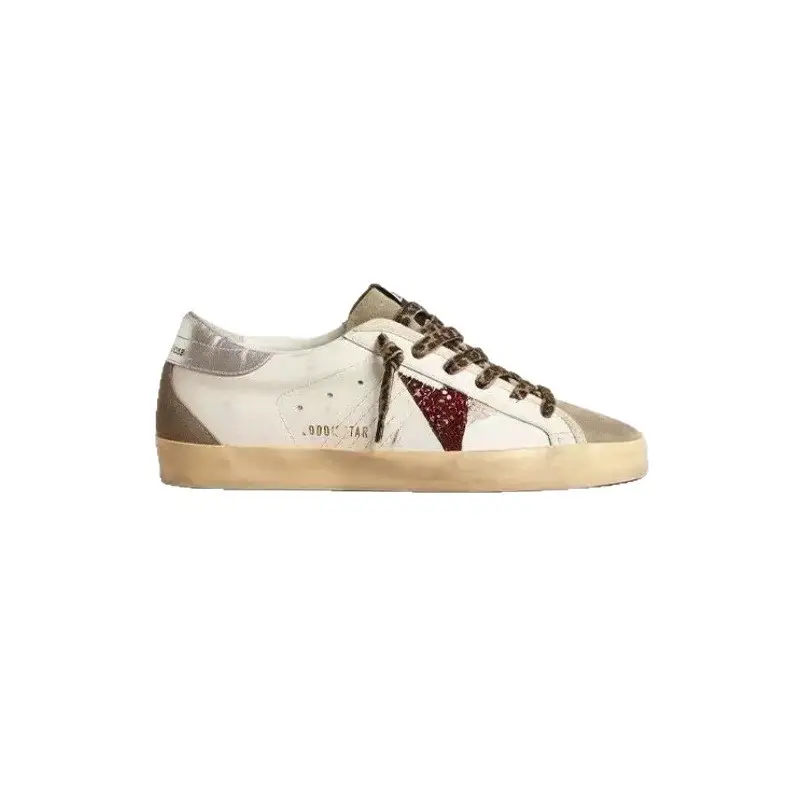 Leather white sneakers with hidden heel for men and women — chobi 1
