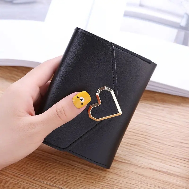 Wallet, shoulder bag, long small clutch bag, cute fresh card holder, Korean style — chobi 7