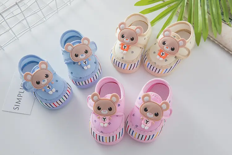 Spot hot baby shoes anti-slip toddler shoes beef tendon soft sole baby shoes children's shoes newborn shoes baby full moon shoes — chobi 31