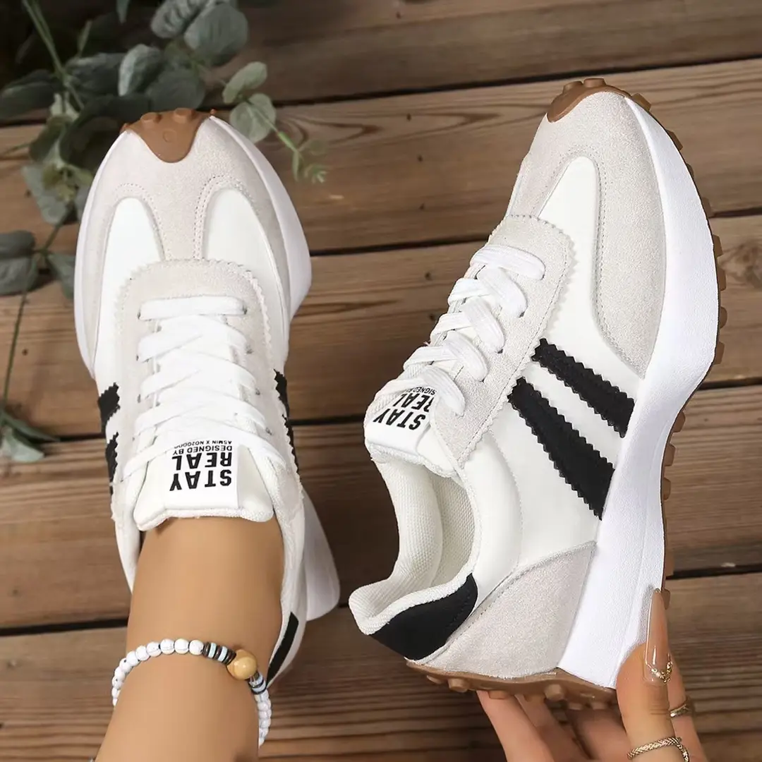 (Cross-border trading), (Wholesale), autumn women's sports fashionable universal breathable comfortable casual footwear for leisure platform, autumn s — chobi 4