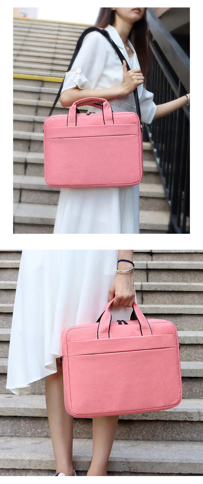 (Wholesale), one-shoulder bag, laptop, waterproof bag for men and women, 131415.6 inch, logo printing service — chobi 20