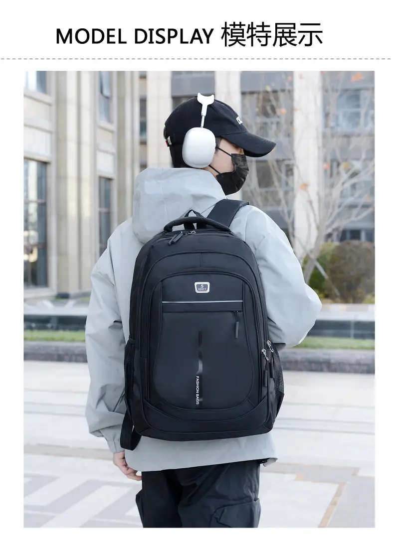 (Cross-border trading), casual backpack, laptop, travel bag, simple and elegant design, business version — chobi 13