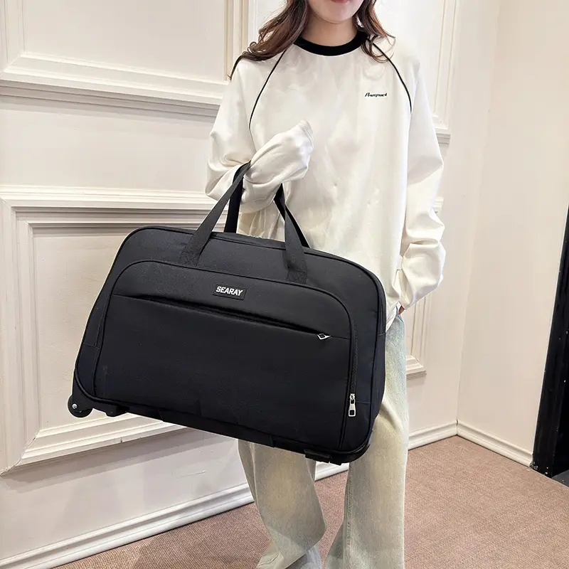 Suitcase, handheld capacious foldable travel bag for men and women — chobi 18