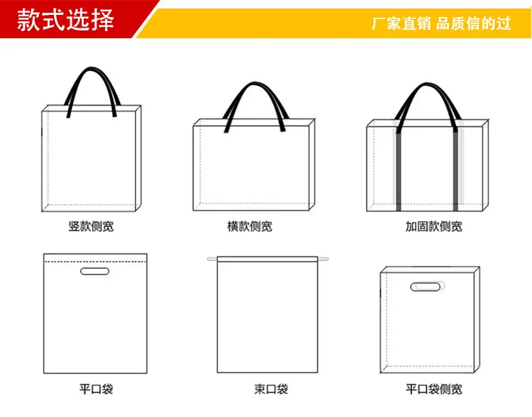Cloth bag non-woven cloth, linen bag, folding shopping bag — chobi 8