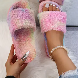 Women over -the -knee boots 2020 autumn and winter new rough heels high -heeled small, lean fluff boots women's side zipper long and winter — chobi 22