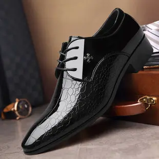 Men's casual footwear, classic suit jacket, universal wedding shoes, 2021 collection, plus size, dropshipping available — chobi 4