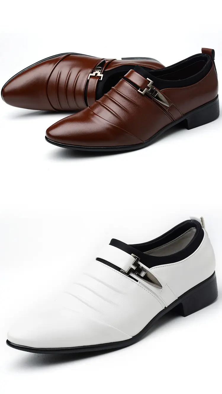 Men's casual footwear for leisure, slip-ons, classic suit jacket, warm shoes, plus size, dropshipping available — chobi 25