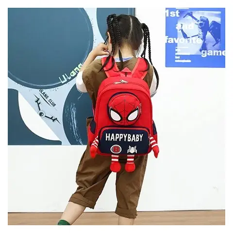 School bag for early age, cartoon children's breathable cute backpack for men and women girl's lightweight — chobi 26