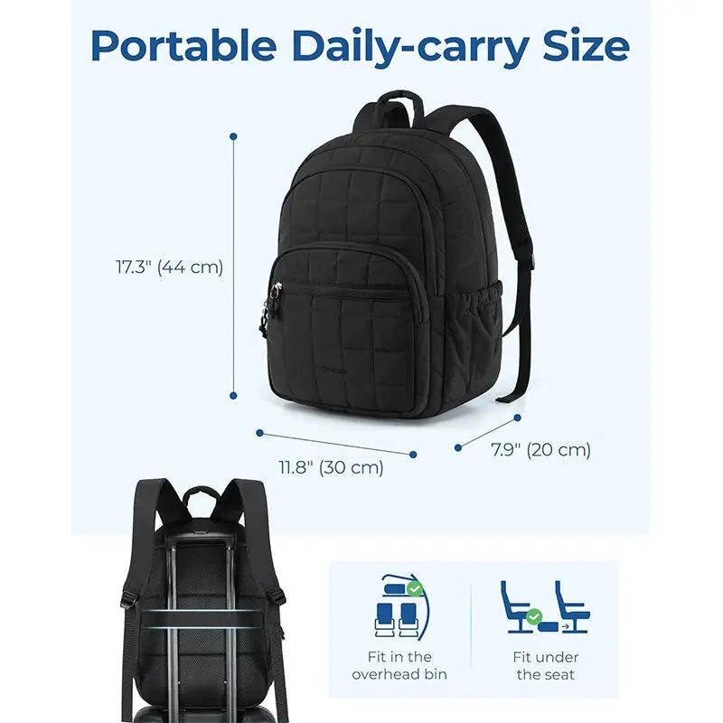 Laptop, backpack, travel bag, waterproof bag, Amazon, 15.6 inch — chobi 4