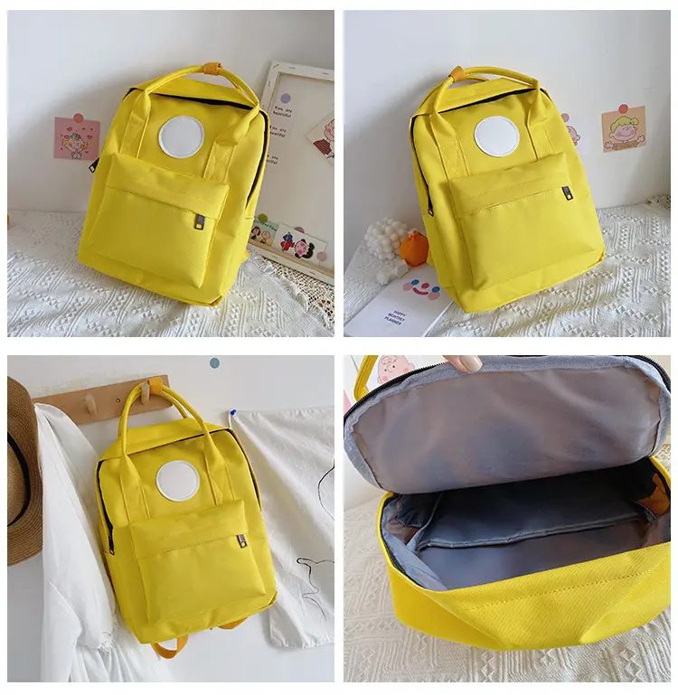 School bag, handheld raw materials for cosmetics for early age, backpack, custom-made, with your logo imprint — chobi 23