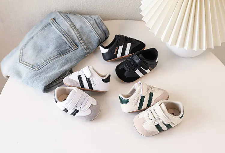 Children's non-slip breathable universal sports shoes for early age for men and women, suitable for spring and autumn, soft sole, 3-6-12 month — chobi 2