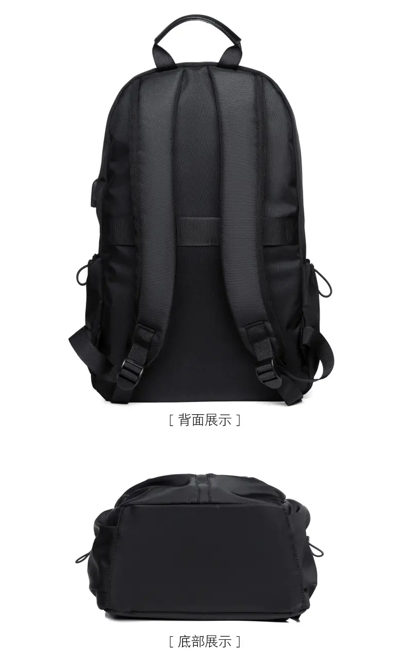 (Cross-border trading), (Wholesale), men's backpack, casual laptop charging for traveling for students, business version, ideal for walking — chobi 27