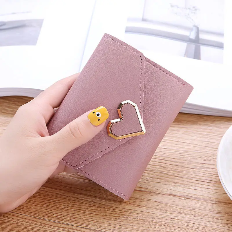 Wallet, shoulder bag, long small clutch bag, cute fresh card holder, Korean style — chobi 6