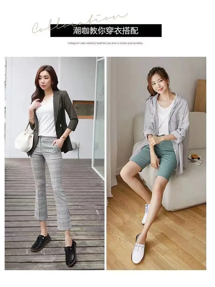 (Cross-border trading), autumn lightweight “mom shoes”, sneakers flat, women's universal casual footwear, suitable for spring and autumn, easy to put  — chobi 3