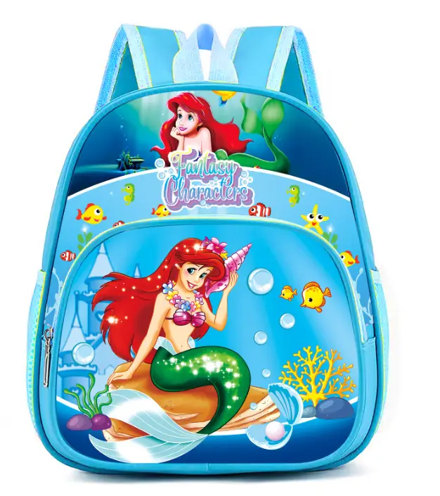 Cartoon handheld school bag, children's backpack, 3-5 years, spine protection — chobi 13