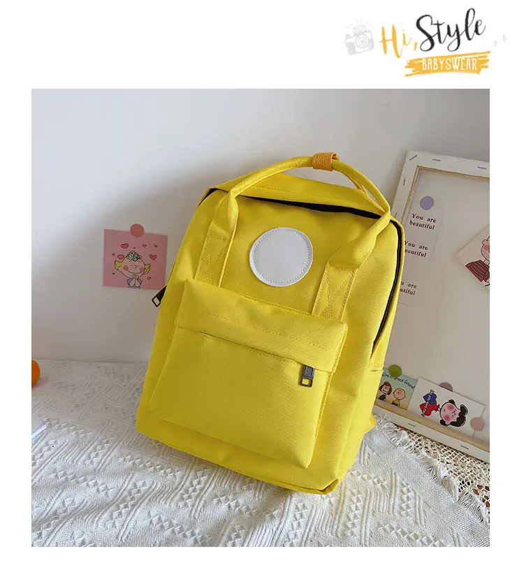 School bag, handheld raw materials for cosmetics for early age, backpack, custom-made, with your logo imprint — chobi 6