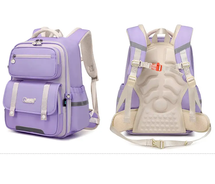 School bag lightweight for students, module, massager, children's backpack, spine protection, 3-6 years — chobi 23