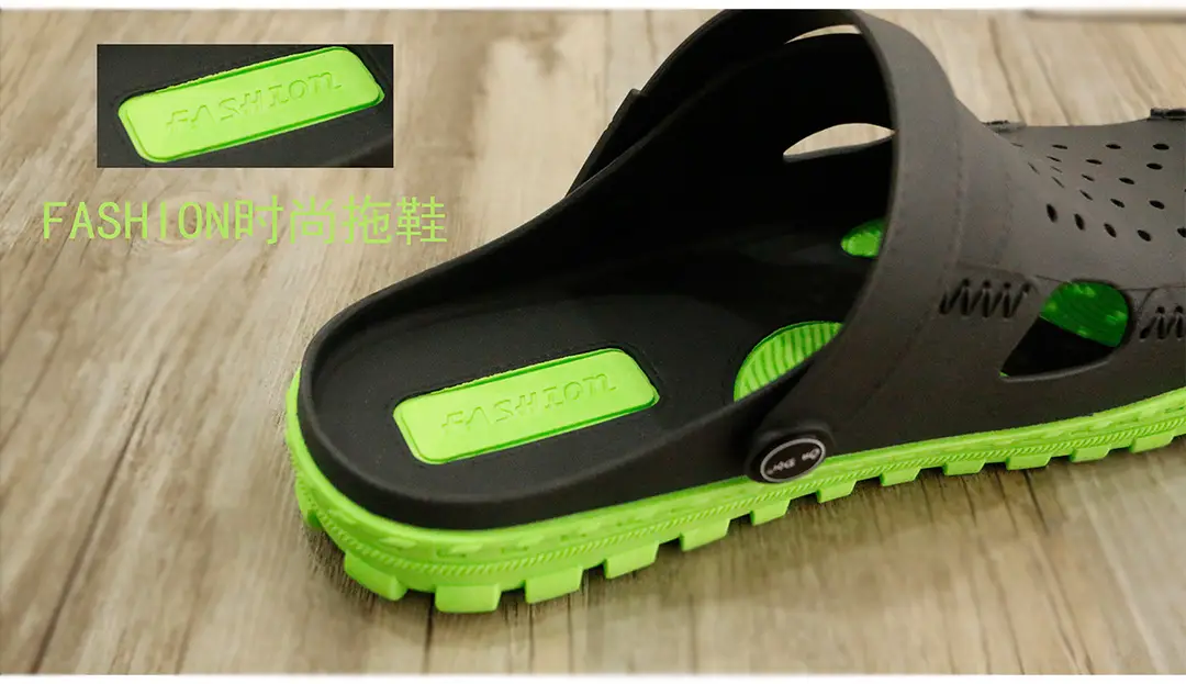 Vietnamese style Wentu slippers WENTU sandals dual-purpose shoes men's fashion outdoor and indoor two-color mesh holes — chobi 6
