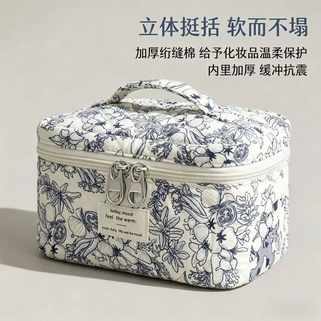 (Cross-border trading), capacious handheld cosmetic bag, organizer bag to go out for traveling — chobi 7