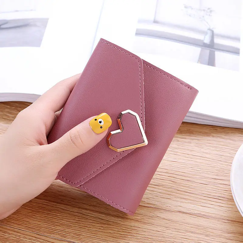 Wallet, shoulder bag, long small clutch bag, cute fresh card holder, Korean style — chobi 8