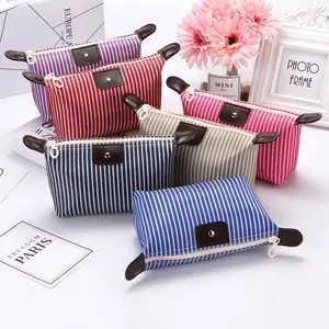 Cosmetic bag, storage system, wallet, hand loop bag, small clutch bag with zipper, cosmetic lipstick, South Korea — chobi 5