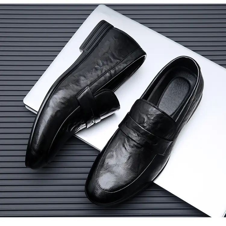 Men's universal shoes, casual trend loafers, high-quality style, non-slip sole, easy to put on — chobi 18