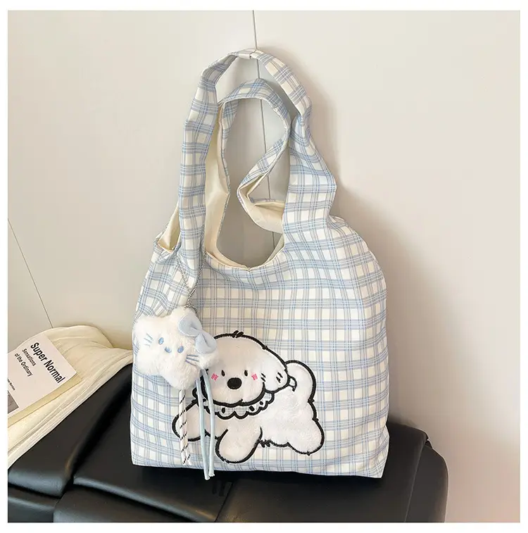 Cute cartoon universal shoulder bag to go out, one-shoulder bag — chobi 32