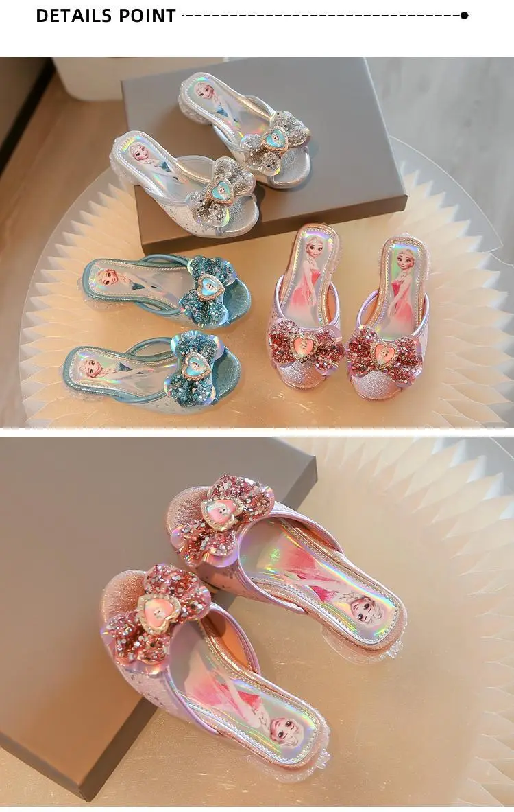 Summer mule, children's women's slippers, non-slip sandals, princess style, western style, suitable for outdoor wear — chobi 8