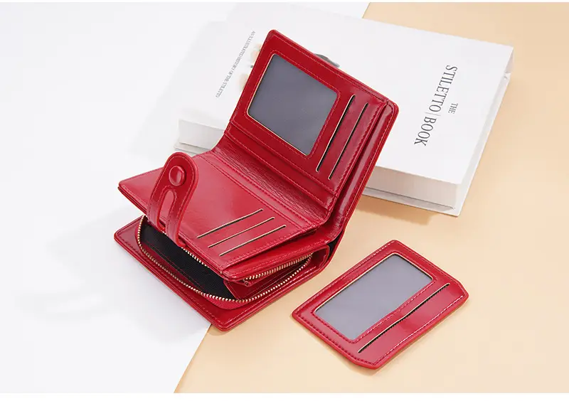 Wallet, shoulder bag, short brand card holder, high-quality style — chobi 27