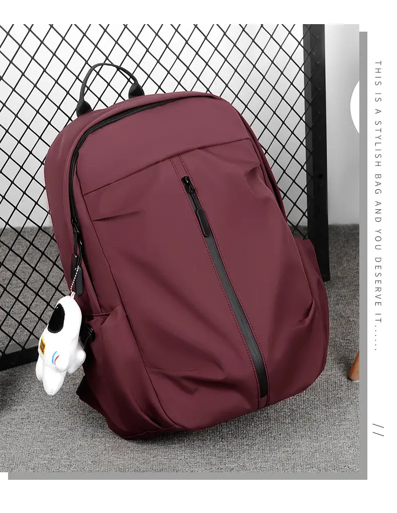 (Cross-border trading), fashionable school bag for students, travel laptop, backpack for traveling for men and women, for teenagers — chobi 30