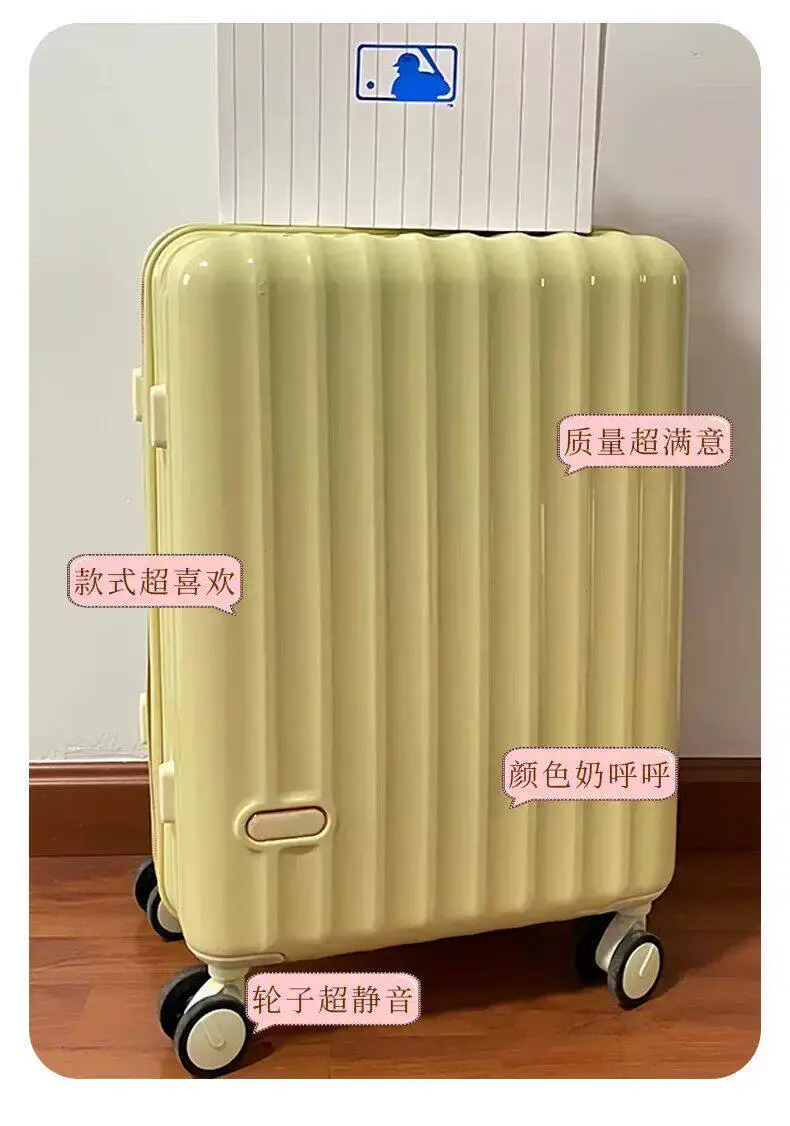 Capacious explosion-proof durable suitcase with zipper, 26 inch — chobi 11
