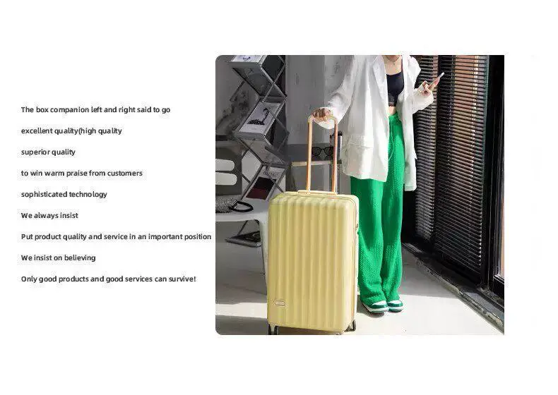 Capacious explosion-proof durable suitcase with zipper, 26 inch — chobi 15