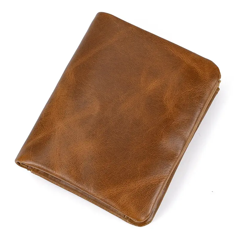 Retro leather wallet for leisure, Amazon, genuine leather — chobi 28