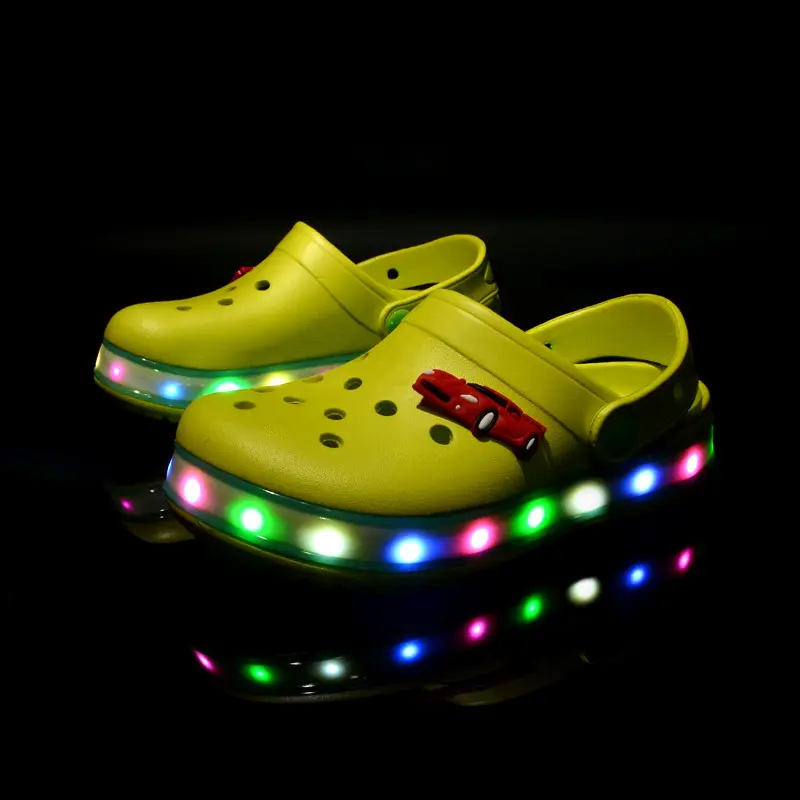(Cross-border trading), (Wholesale), children's summer Crocs-style slippers, sandals, beach footwear — chobi 8
