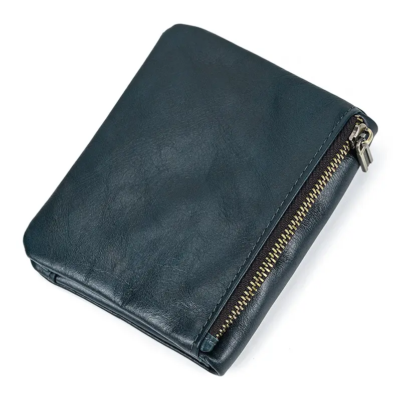 Retro leather wallet for leisure, Amazon, genuine leather — chobi 38