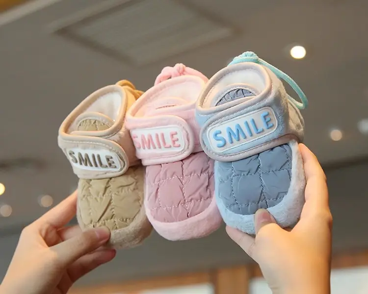 Baby shoes 0-3-12 months to 1 year old, spring and autumn and winter styles for men and women baby soft sole shoes — chobi 17