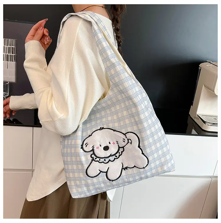 Cute cartoon universal shoulder bag to go out, one-shoulder bag — chobi 19