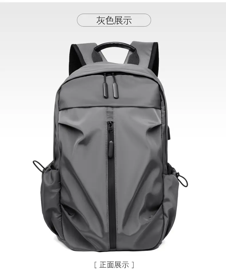 (Cross-border trading), (Wholesale), men's backpack, casual laptop charging for traveling for students, business version, ideal for walking — chobi 17